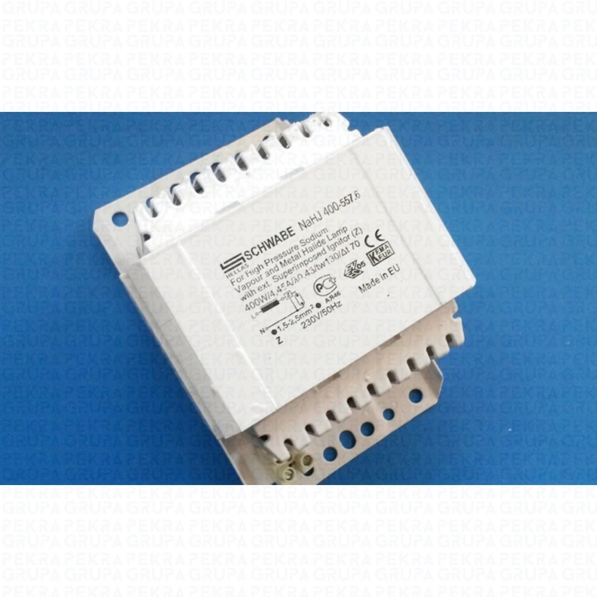 STATECZNIK NAHJ 400-557.6 Statecznik 400W do lamp sodowych