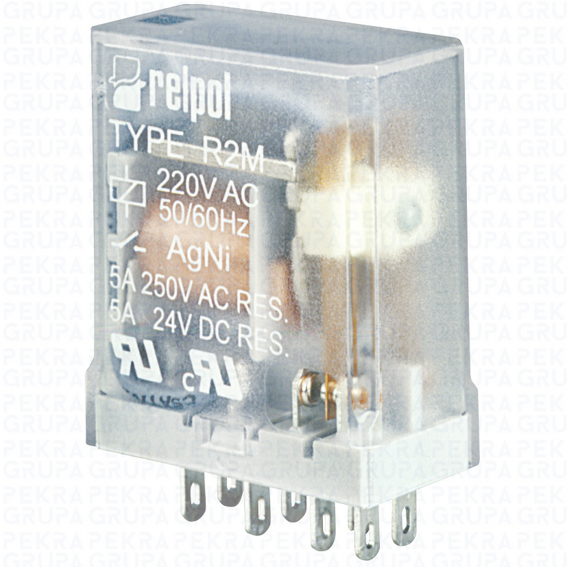 R2M-2012-23-5230 Przekaźnik R2M 2P 230VAC