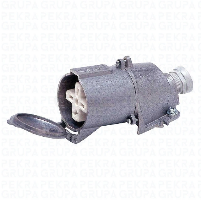 2141-120 Gniazdo metalowe stałe 32A/500V 4p.IP44