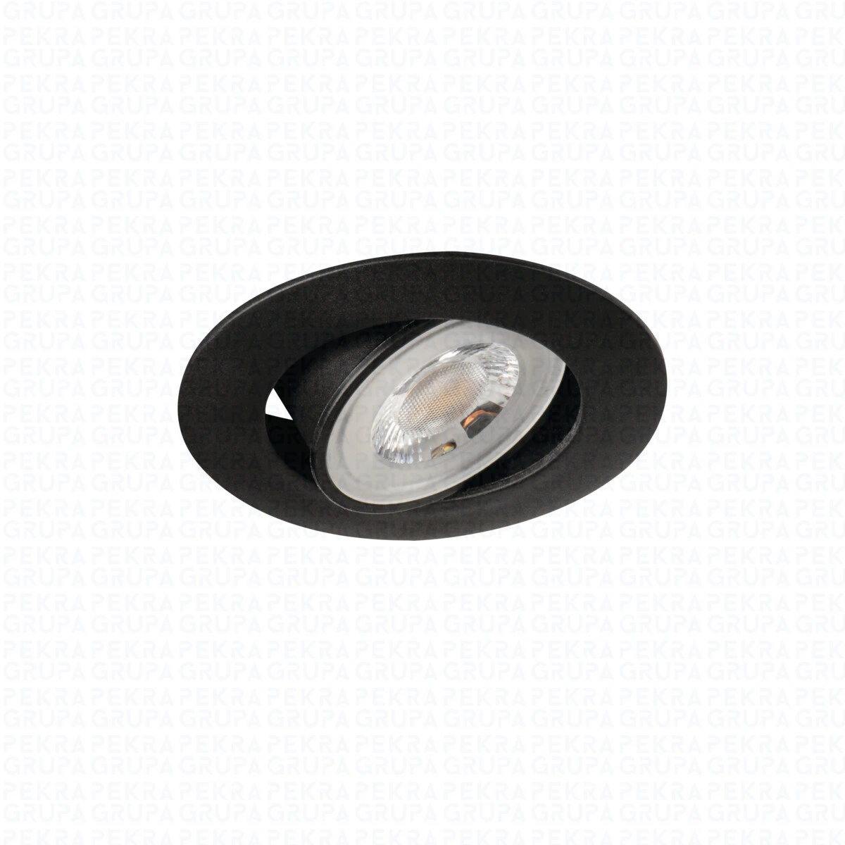 FIZU 4,8W NW-B Oprawa LED 4,8W czarna (barwa neutralna)