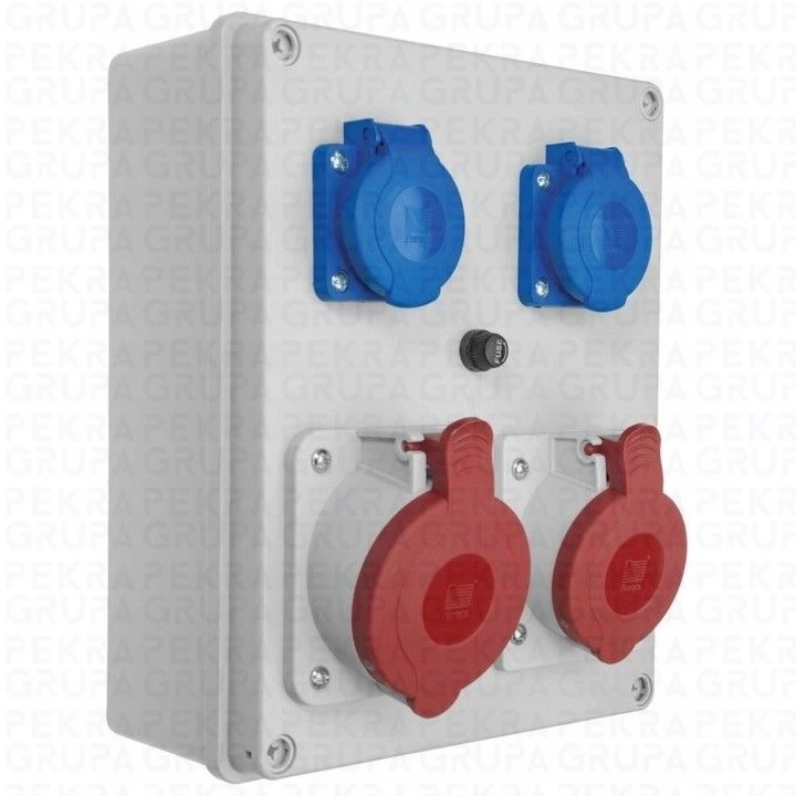 B.1098 Rozdzielnica R-BOX 240 1x16A/5.1x32/5 2x250V