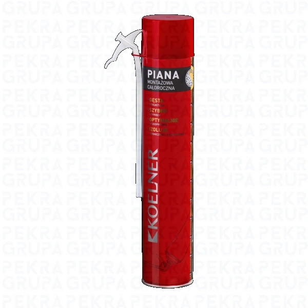 Pianka wężykowa RPS-K poliuretanowa, niskorozprężna, całoroczna 660 ml