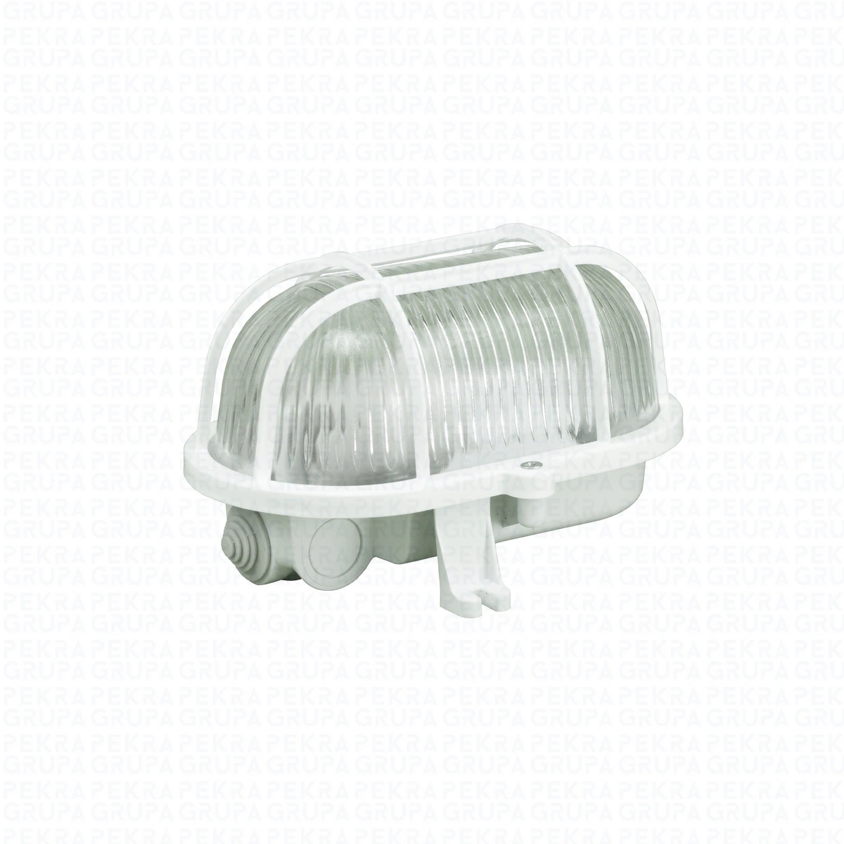 D.3151 Oprawa kanałowa z siatką OWAL 60W IP44