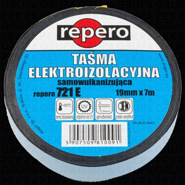 Taśma samowulkanizująca  25mm x 7m Repero 721E