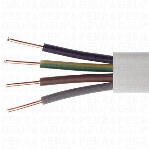 Przewód YDYp 4x1,5 mm2 450/750 V (100mb)