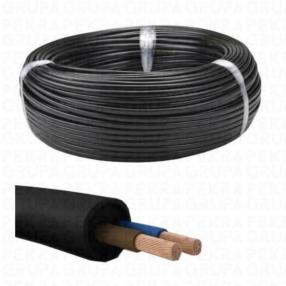 OW/H05RR-F 2X1 Przewód OW 2x1,0 mm2 300/500V (100mb)