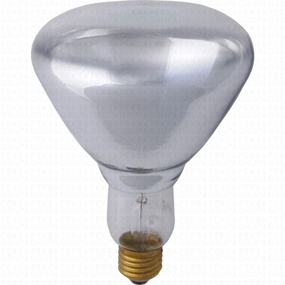 LAMP.PROM.125W Lampowy promiennik podczerwieni 125W 230V E27