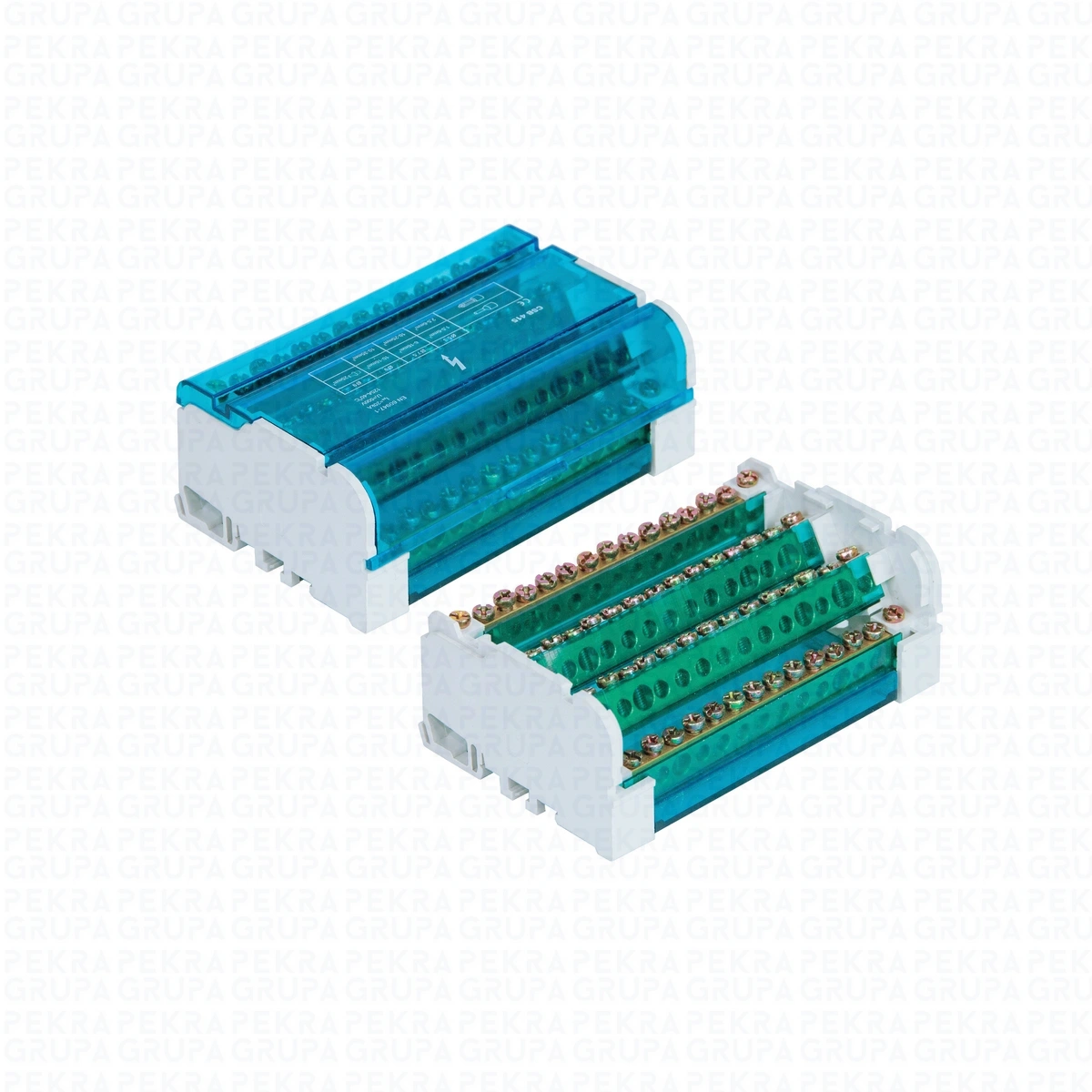 E.4088 Listwa łączeniowa 4x15. 125A/500V /blok/
