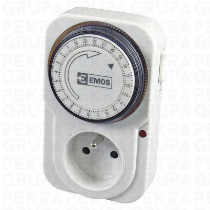 P5502 Programator czasowy 1FD/2A 16A 250V do gniazda