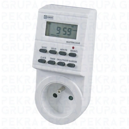 P5501 Programator czasowy cyfrowy EMT-707 7 programów
