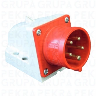 525-6 Wtyczka odbiornikowa IP44 32A 400V 3P+Z+N